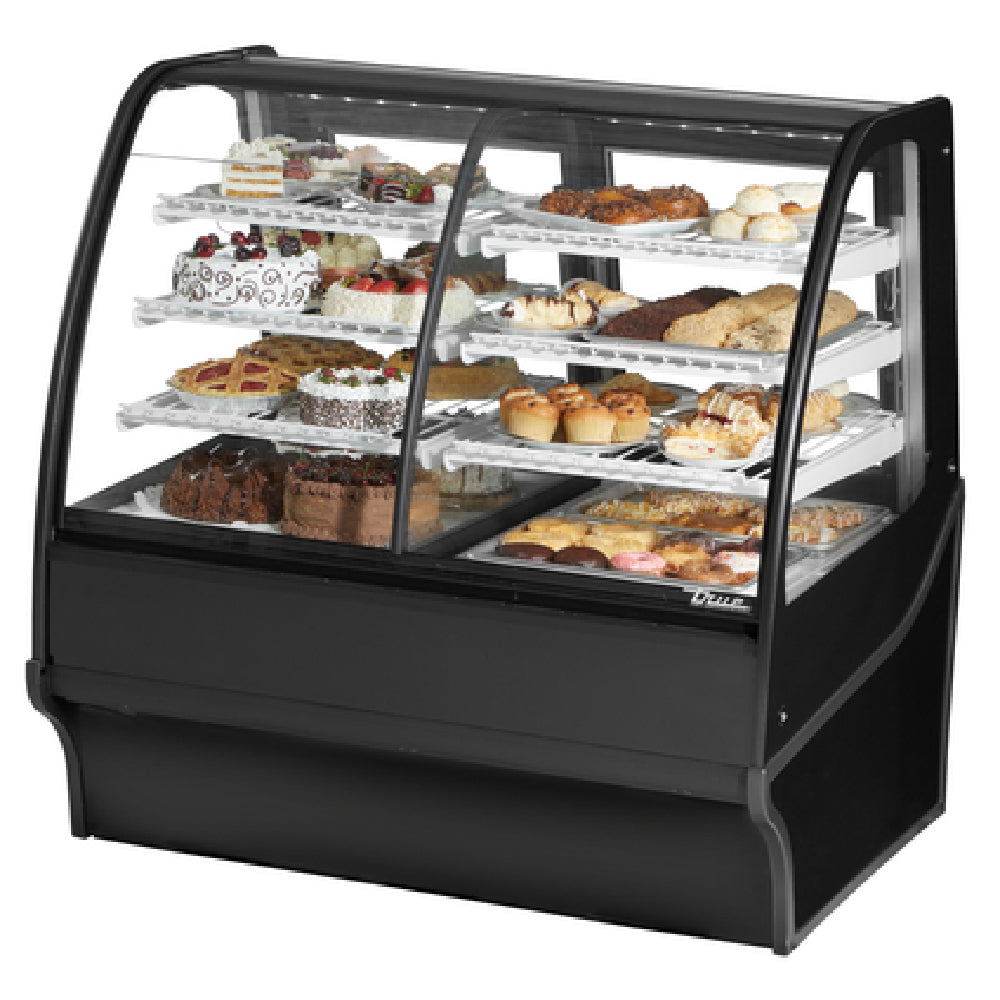 True Mfg. - Specialty Display TDM-DZ-48-GE/GE-S-S - Display Merchandiser, Dual Zone (dry/refrigerated)