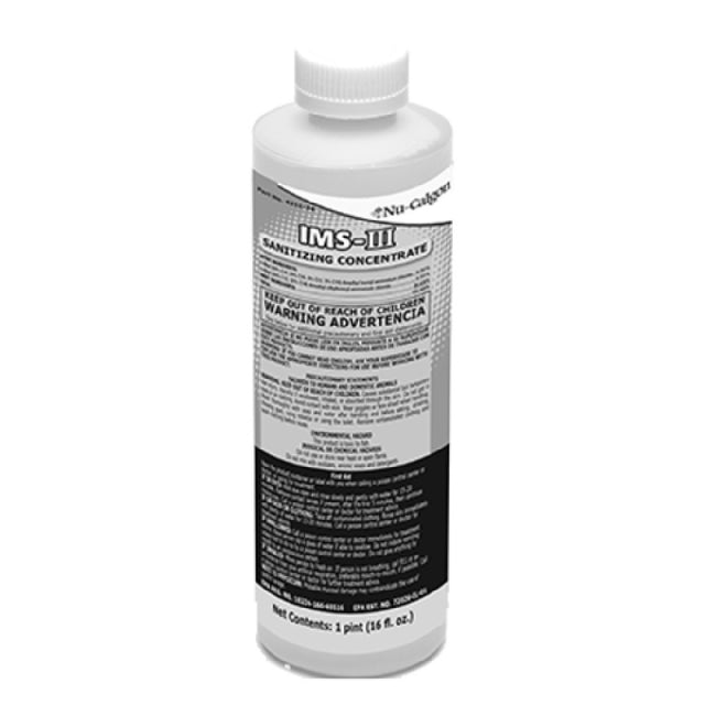 Follett 00979674 Nu-Calgon IMS-III Sanitizer 16 Oz Bottle