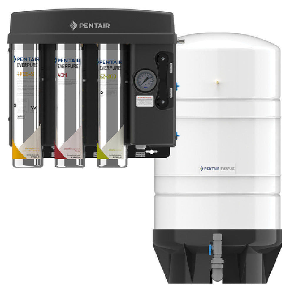 Everpure EZ-RO 200/16G-BL EZ-RO Reverse Osmosis System Combines RO Water & Mineral-addition Followed By A Precision Blend Valve For Variable TDS Adjustment To Produce Up To 200 Gpd