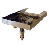 Perlick DRR6 - Glass Rinser, 6"W X 5"D, With Stainless Steel Drip Pan