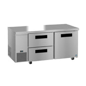 Hoshizaki ULR67B-D2 Steelheart Series Undercounter Refrigerator Reach-in Two-section