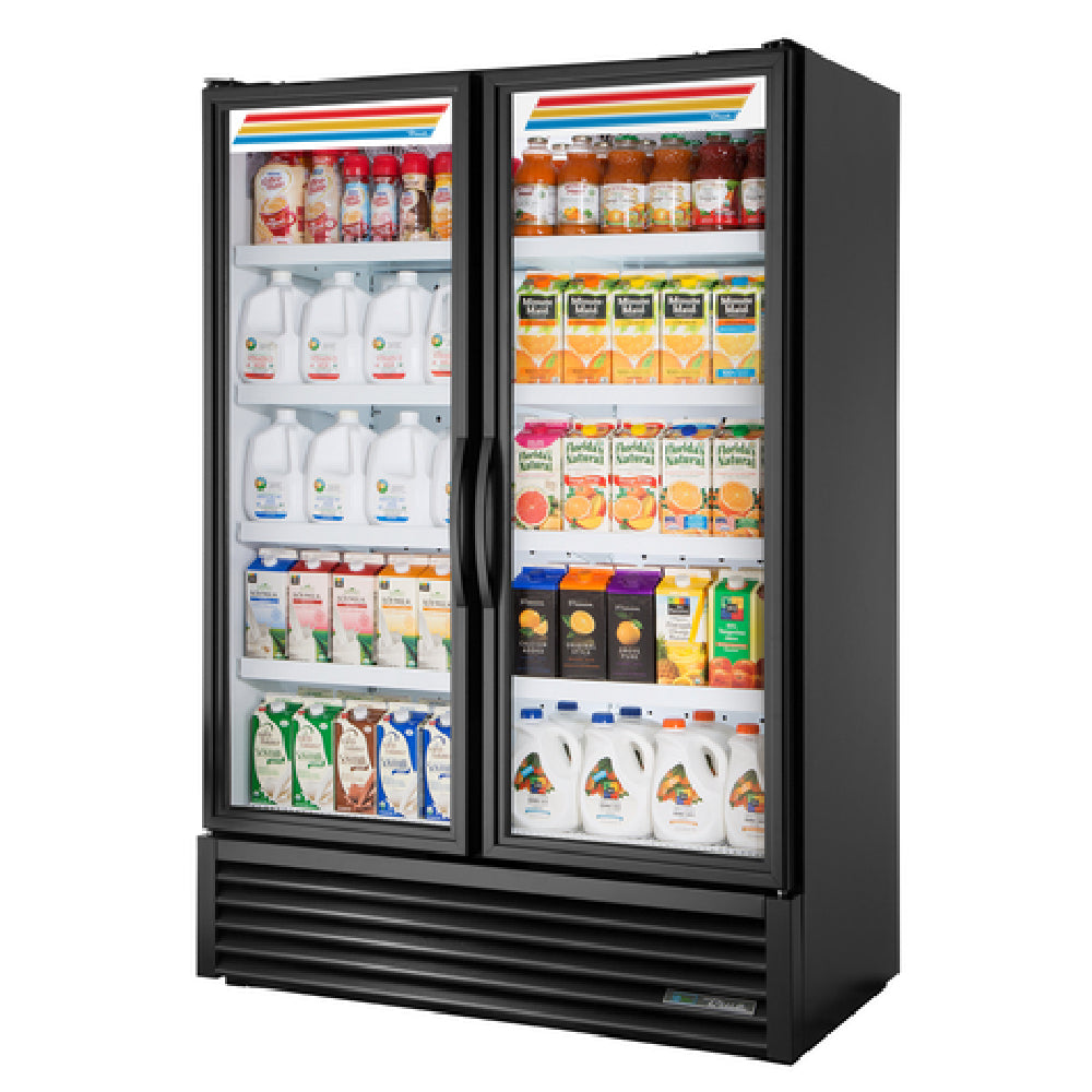 True Mfg. - General Foodservice FLM-54~TSL01_BL - Full Length Refrigerated Merchandiser