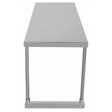 Stainless steel work table with flat top and straight legs, Empura Stainless ESOS1860