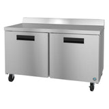Hoshizaki WF60A - Steelheart Series Worktop Freezer, Reach-in, Two-section