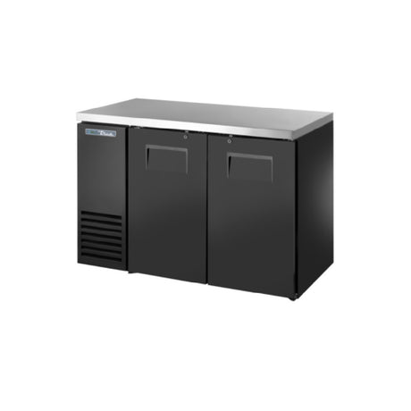 True Mfg. - General Foodservice TBB24-48-2S-Z1-SFT-B-1 - Back Bar Cooler, Two-section