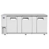 Atosa USA, Inc. MBB90GR - Atosa Back Bar Cooler, Three-section, 89-3/10"W X 28-1/10"D X 40-1/8"H