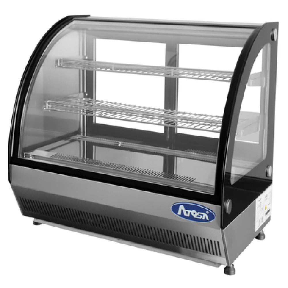 Atosa USA, Inc. CRDC-35 - Refrigerated Display Case, Countertop, 27-3/5"W X 22-1/10"D X 26-2/5"H
