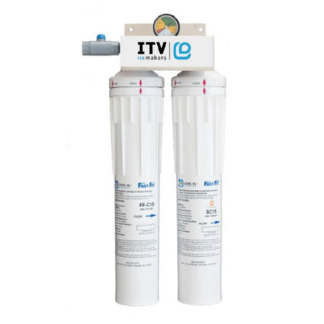 ITV Ice Makers FF-PRESC15 Fast-Fit Water Treatment System (2) Unit System 4 Gpm