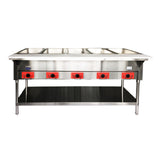 Atosa USA, Inc. CSTEB-5C - CookRite Steam Table, Electric, Dry Or Wet Heat