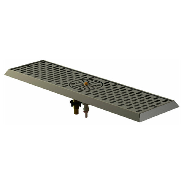 Perlick C18650A-GRC C18000 Series Drip Tray Trough With Built-in Rinser On Center