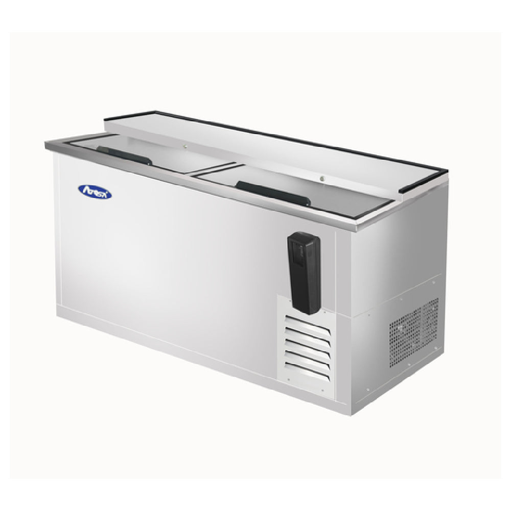 Atosa USA, Inc. MBC65GR - Atosa Bottle Cooler, 64-3/4"W X 26-3/4"D X 38-1/2"H, Self-contained Side Mount Refrigeration