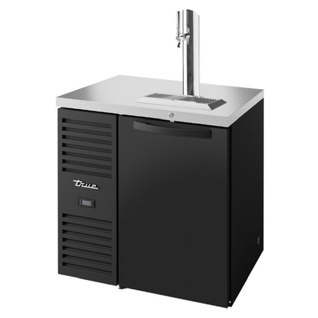 True Mfg. - Premier Bar TDR32-RISZ1-L-B-S-1 - Refrigerated Draft Bar Cooler, One-section