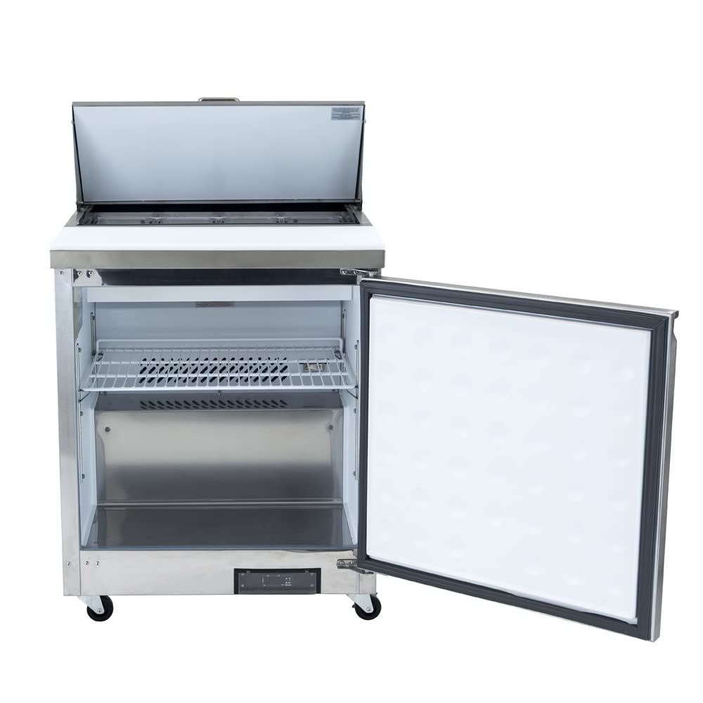 Empura Refrigeration E-KSP29 Refrigerated Sandwich/Salad Prep Table 28.9"W X 29.9"D X 43.2"H