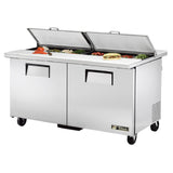 True Mfg. - General Foodservice TSSU-60-16-DS-ST-HC - Dual Side Sandwich/Salad Unit