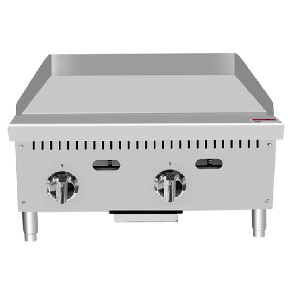 Atosa USA, Inc. ATTG-24_LP - CookRite Heavy Duty Griddle, Gas, Countertop