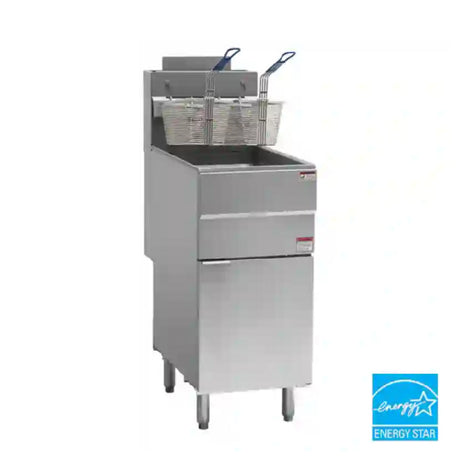 Empura EGF-35/40-ES_NAT - Gas Fryer, 15-1/2"W X 30-1/8"D X 47-1/8"H, Natural Gas