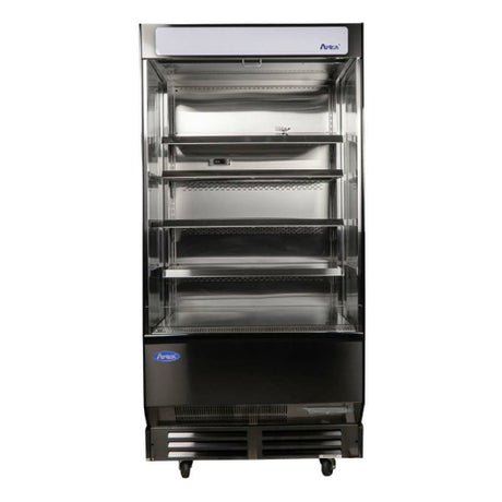 Atosa USA, Inc. AOM-40B - Open Air Merchandiser, 39-3/5"W X 28"D X 83"H, 14.4 Cubic Capacity