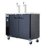 Empura E-KDD2-2 - Direct Draw Beer Dispenser, 49.1"W X 24.41"D X 41.9"H, 12.5 Cu. Ft. Capacity