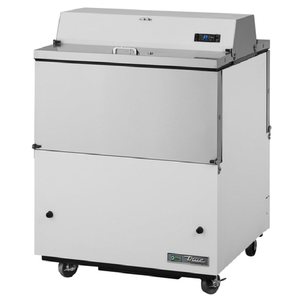True Mfg. - General Foodservice TMC-34-DS-HC - Mobile Milk Cooler, Forced-air, (8) 13" X 13" X 11-1/8" Crate Capacity
