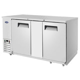 Atosa USA, Inc. MBB69GR - Atosa Back Bar Cooler, Two-section, 68"W X 28-1/10"D X 40-1/8"H