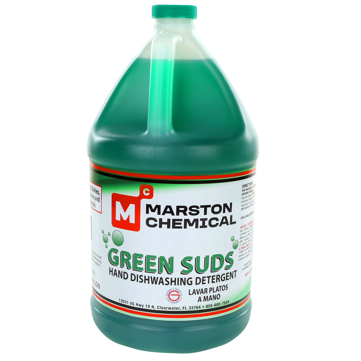 Marston Chemical 300162 Green Suds Detergent 1 Gal For Hand Washing Dishes