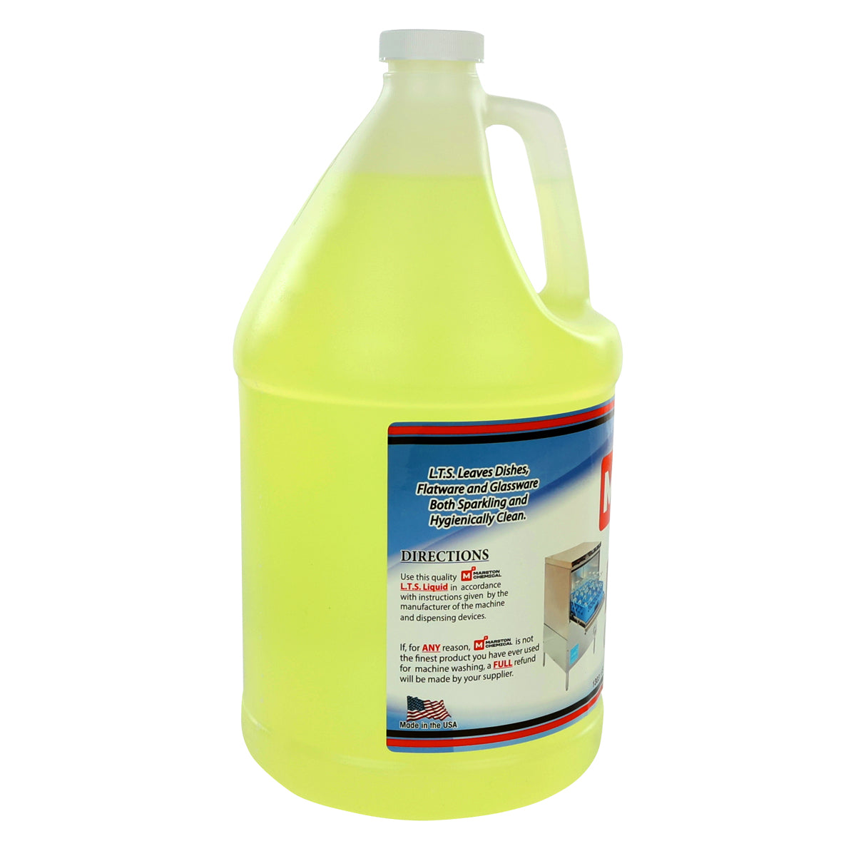 Marston Chemical 300182 Low Temp Sanitizer Chlorinator 1 Gal Leaves Dishes
