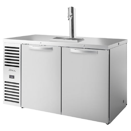 True Mfg. - Premier Bar TDR60-PTSZ1-L-S-SS-SS-1 - Refrigerated Draft Bar Cooler, Pass-thru