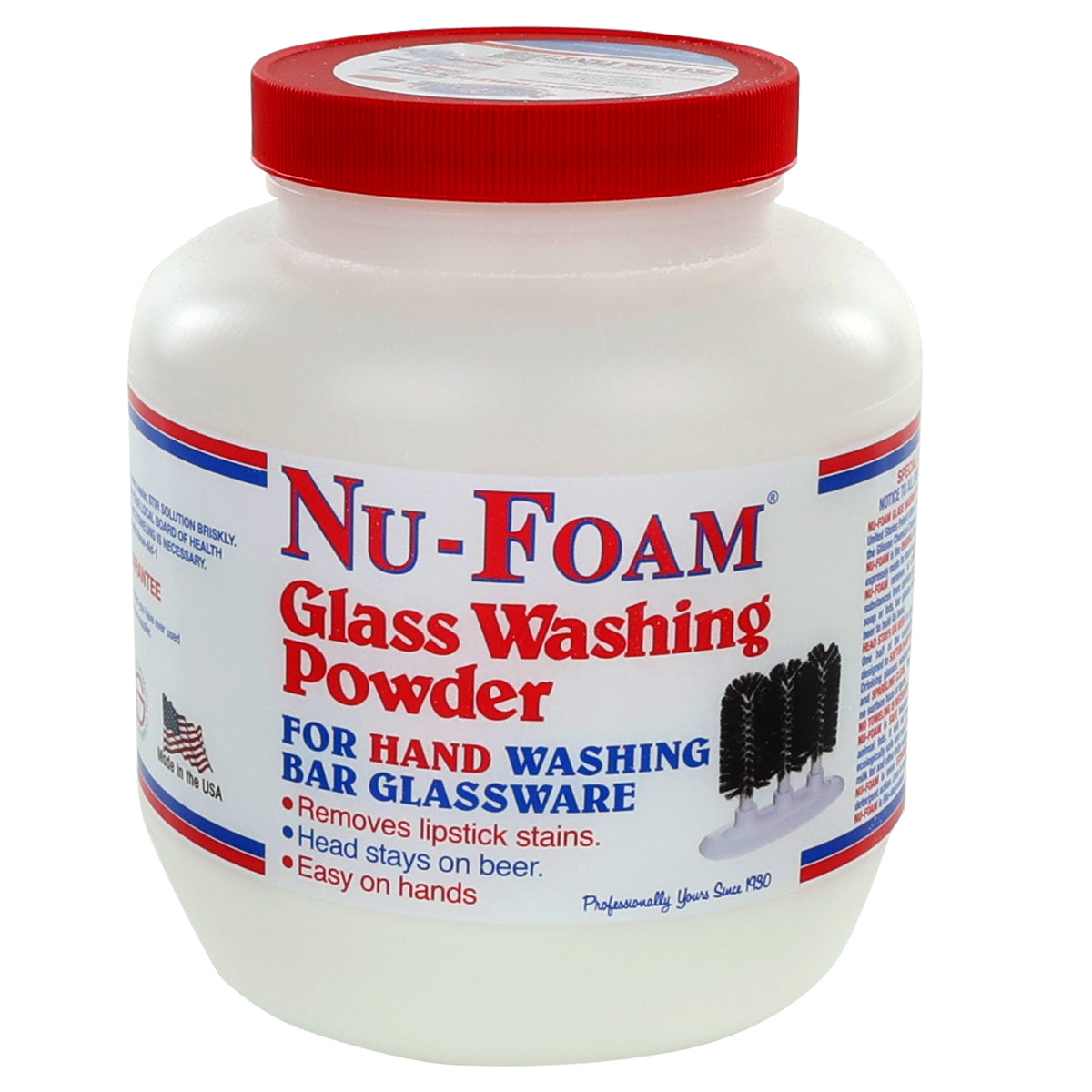 Marston Chemical 310044 Glass Washing Powder 4 Lbs Featuring A Streak-free Formula For Dazzling Results