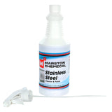Marston Chemical 330193 Stainless Steel & Metal Cleaner 32 Oz Professional-grade Solution Designed To Clean
