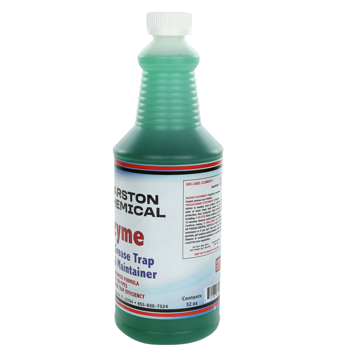 Marston Chemical 330194 Enzyme Drain Cleaner 32 Oz Enzyme Enhanced Formula