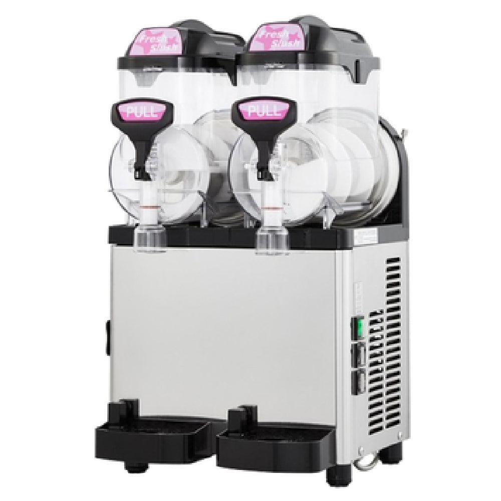 Icetro (Middleby) SSM-52 - Slush Machine/Frozen Beverage Dispenser, 16"W, (2) 2-gallon Transparent Bowls