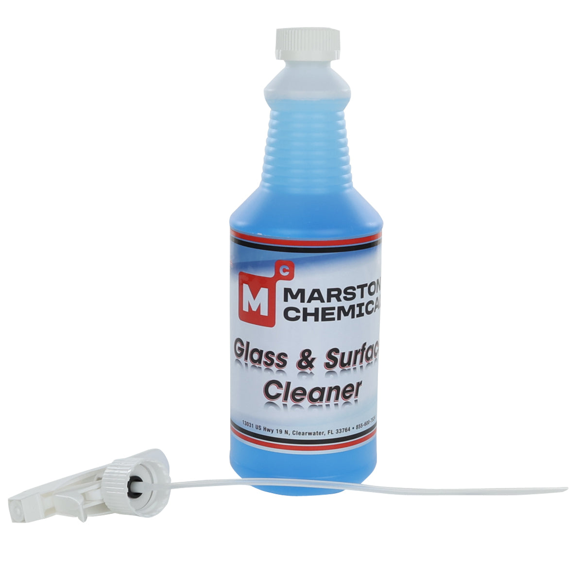 Marston Chemical 336188 Glass And Surface Cleaner 32 Oz Loosens Dirt On Contact