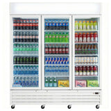 Empura EGM-75W - Refrigerated Merchandiser, 78.15"W X 32.28"D X 81.02"H, 66.6 Cu. Ft. Capacity
