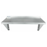 Empura Stainless 1836WS16G Heavy Duty Empura Wall Mount Storage Shelf 18" X 36" 16GA 430S/S Shelf And Brackets