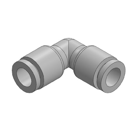 90-degree elbow pipe fitting with circular connectors for Everpure EL Memrej membrane reject