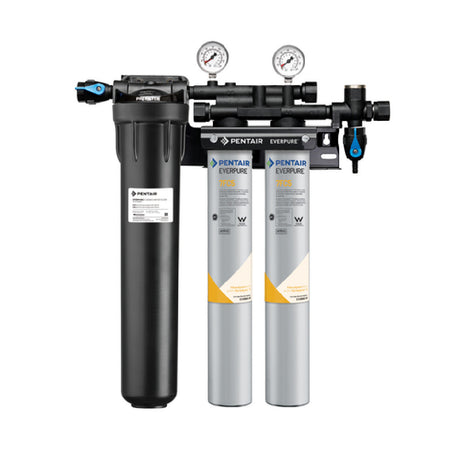 Everpure QC7I PF TWIN 7FC5 - QC7I Water Filtration System, QC7I PF Twin 7FC5, (1) EC210 Prefilter