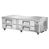 True Mfg. - General Foodservice TRCB-72-HC - Refrigerated Chef Base, 72-3/8"W Base