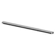 Metal extrusion bar with hexagonal channel for Hoshizaki rail adapter bar, 18 pan openings