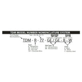 True Mfg. - Specialty Display TDM-DC-77-GE/GE-B-W - Display Merchandiser, Dry, Non-refrigerated