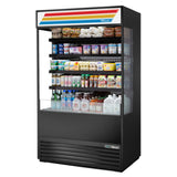 True Mfg. - General Foodservice TOAM-48GS-HC~TSL01_BL - Vertical Air Curtain Merchandiser