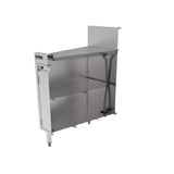 Perlick TSF18SC - Underbar Storage Cabinet 18"W X 24"D, 4" Or 6"H Backsplash With 1" Return At Top