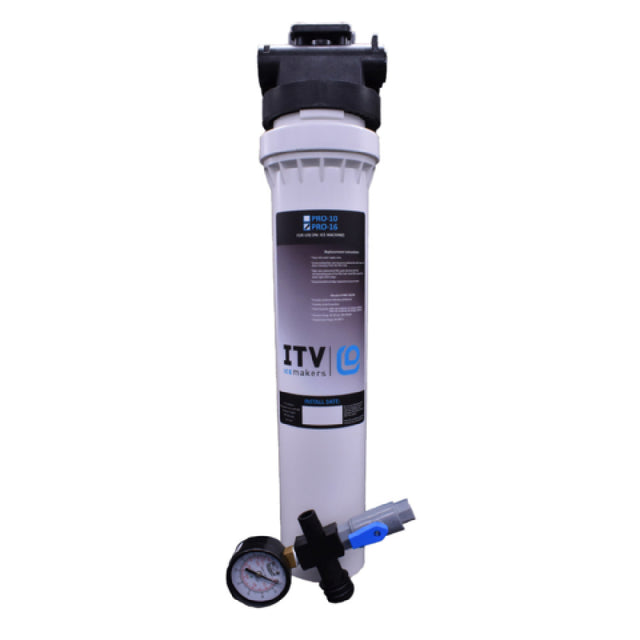 ITV Ice Makers PRO-111K Water Filtration System 16" Single Filtration Kit