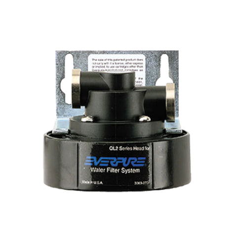 Everpure EV927218 - QL2 Water Filtration System Head, QL2 Single, (12) QL2 Head Assembly