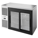 True Mfg. - Premier Bar TBR48-RISZ1-L-S-11-1 - Refrigerated Back Bar Cooler, Two-section