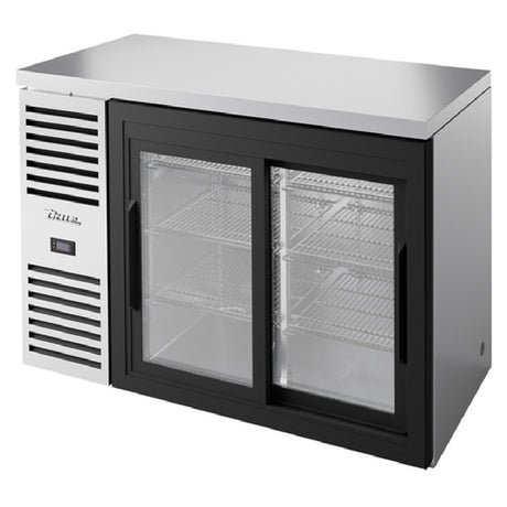 True Mfg. - Premier Bar TBR48-RISZ1-L-S-11-1 - Refrigerated Back Bar Cooler, Two-section
