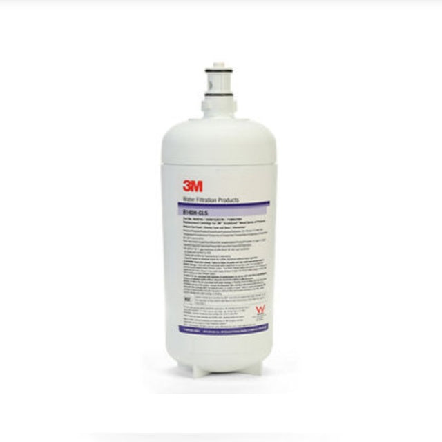 White 3M ScaleGARD Blend Replacement Cartridge from water filtration products with blue labeling