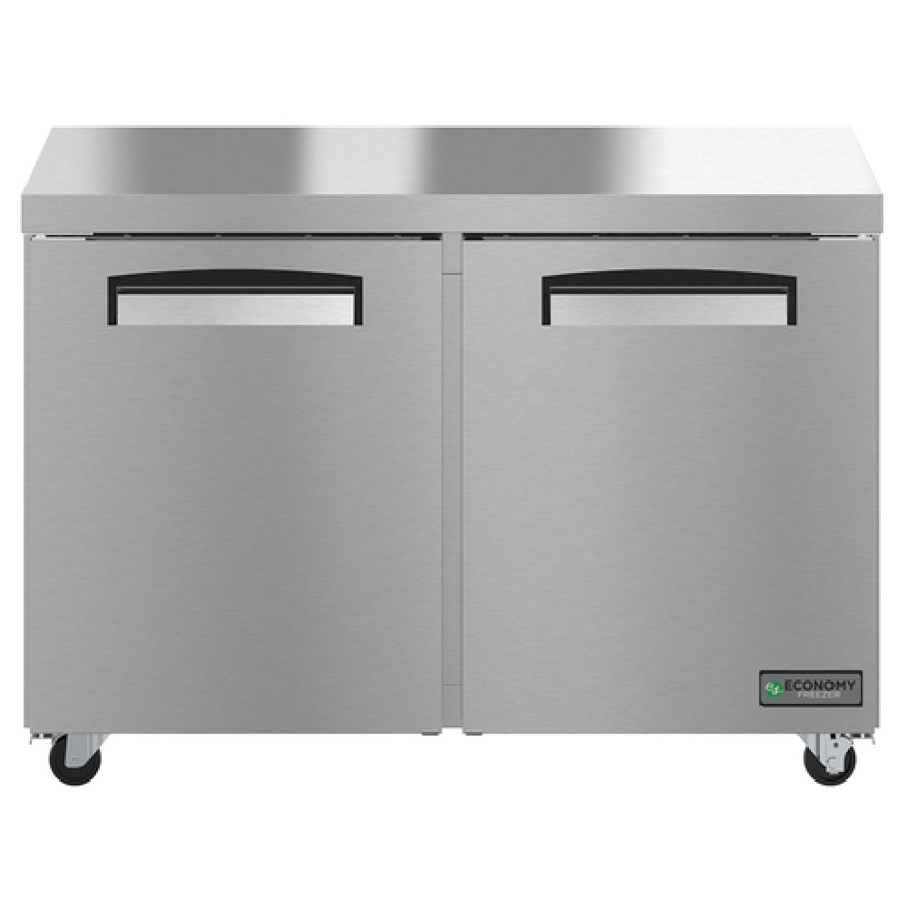 Hoshizaki EUF48A - Economy Series Undercounter Freezer, Reach-in, Two-section