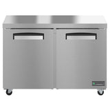 Hoshizaki EUF48A - Economy Series Undercounter Freezer, Reach-in, Two-section