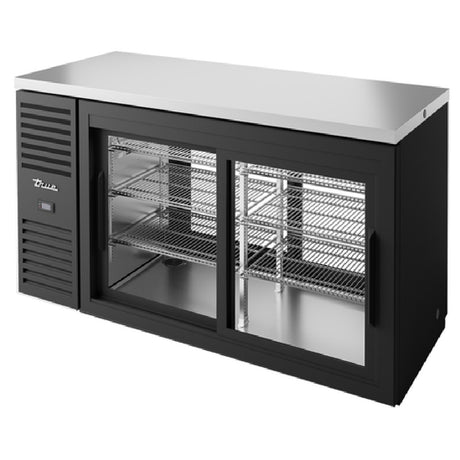 True Mfg. - Premier Bar TBR60-PTSZ1-L-B-11-11-1 - Refrigerated Back Bar Cooler, Pass-thru