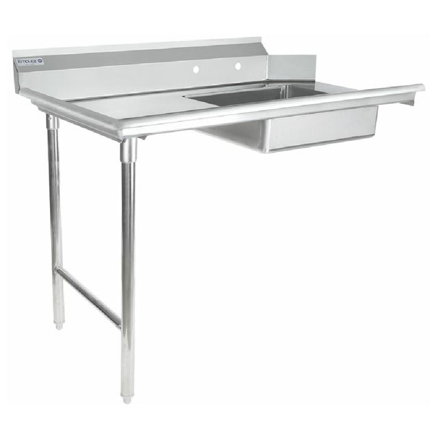 Empura Stainless ESDT48L Soiled Dishtable Straight Design 30"D X 48"W X 41.5"H Overall